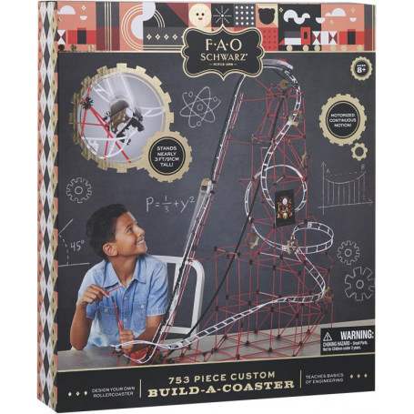 FAO Toy Kids Build-a- Coaster 753pc