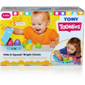 Hide & Squeak Bright Eggs