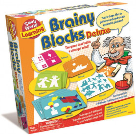 SMALL WORLD TOYS - BRAINY BLOCKS DELUXE