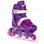 148 Adjustable Inline Skate PURPLE GLITTER  | SML j11-1