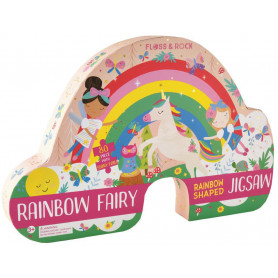 Floss & Rock  80 Pc  Puzzle R'bow Fairy #
