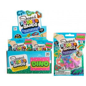 Shaped Rubber Bands Dinosaur