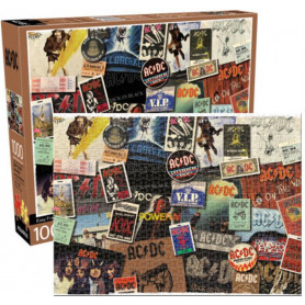 AC/DC - Albums 1000pc Puzzle