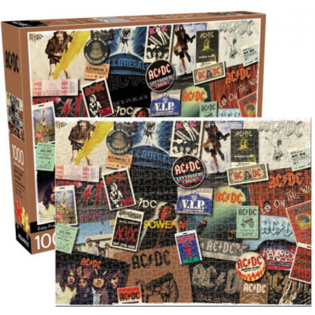 AC/DC - Albums 1000pc Puzzle