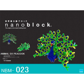 nanoblock - Deluxe Peacock