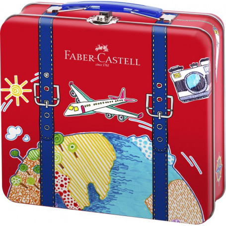 Faber-Castell Conn.Pen Set-40 Traveler Tin