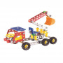 Construct It Kit - Back Hoe Truck - 129 Pces