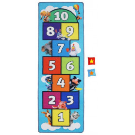 PLAYZONE Hopscotch Mat 200 x 67 cm