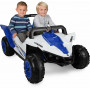 Yamaha YXZ 1000 UTV Ride On  Blue-White 12 Volt
