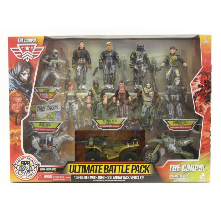 THE CORPS! ULTIMATE 10-FIGURE BATTLE PACK