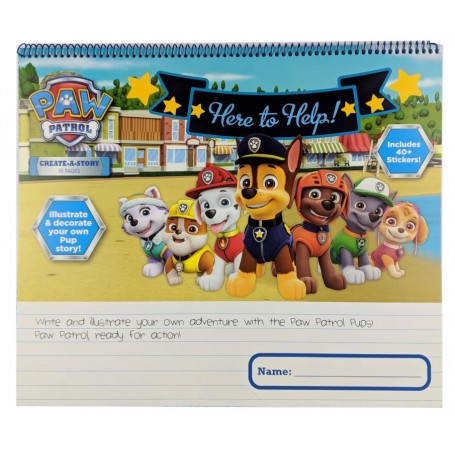 PAW PATROL CREATE A STORY IN SRT