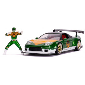 1:24 Green Ranger w/2002 Honda NSX Type R Japan Spec