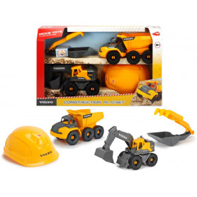 DICKIE VOLVO CONSTRUCTION PLAYSET