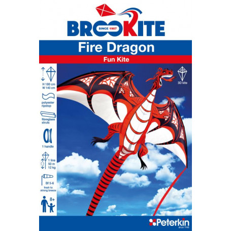 Fire Dragon Kite (D24)