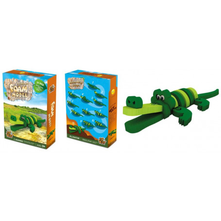 EVA PUZZLE - CROCODILE (21 PCS)