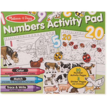 M&D - Numbers Activity Pad