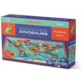 Croc Creek 100pc Puzzle Dinosaurs
