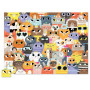 Croc Creek 72pc Jr Puzzle Lots Of Cats