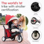 STR5 Melange Red  Folding Stroller Certified Trike