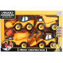 DIY Construction Truck set 4 pc