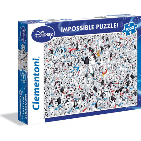 Clementoni 1000pce Impossible - 101 Dalmatians