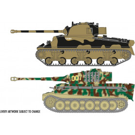 AIRFIX CLASSIC CONFLICT TIGER 1 VS SHERMAN FIREFLY 1:72