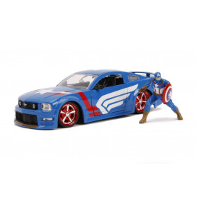 Captain America - 2006 Ford Mustang GT 1:24 Scale  Ride