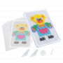 PLAYGO - PEG-A-MOSAIC - OVER 500 PCS - A5 SIZE