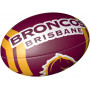 ST-NRL Team Supporter Sponge-Broncos-6inch