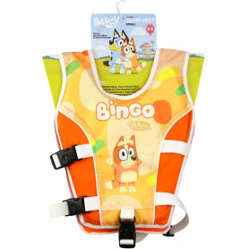 BLUEY SWIM VEST CHILD SMALL 15-25KG  
BINGO ORANGE