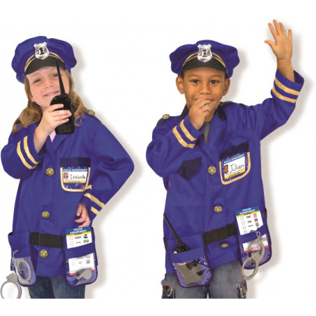 M&D - Police Officer Role Play Costume Set