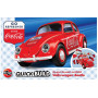 AIRFIX QUICKBUILD COCA-COLA VW BEETLE