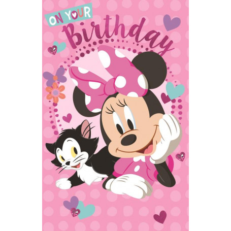 CARD - DISNEY MINNIE SPOTS