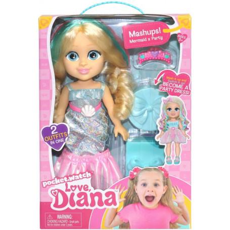 Love Diana 13 inch Doll Mashup Mermaid