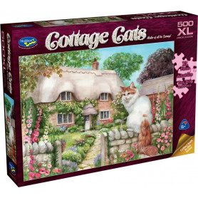 COTTAGE CATS 500pcXL MASTER..!