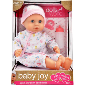 Dollsworld baby joy - white