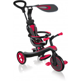 Globber Explorer Trike 4 in 1 - Red