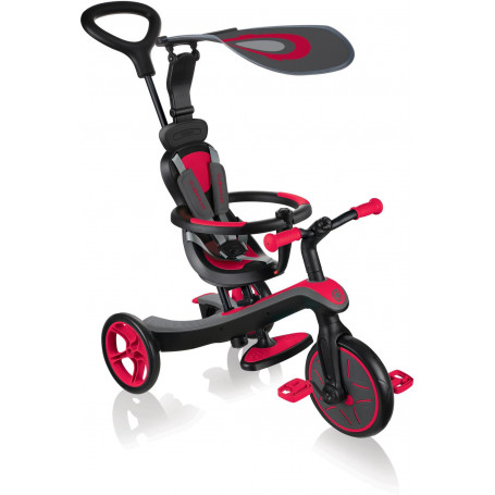 Globber Explorer Trike 4 in 1 - Red