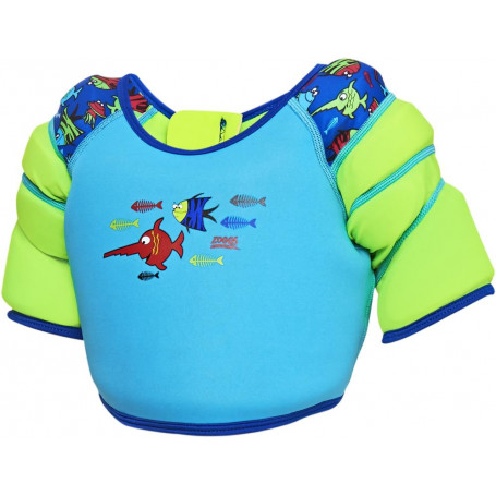 Sea Saw WaterWings Vest Fixed Buoyancy Aqua