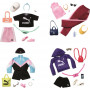 BARBIE FASHION - ACCY PACKS ASST