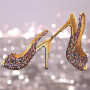 DIAMOND DOTZ DIAMOND ART - HIGH HEELS 32 x 32cm