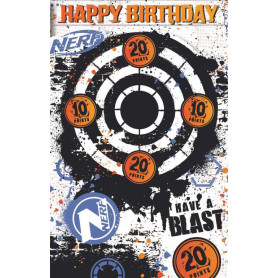 CARD - HASBRO NERF TARGET