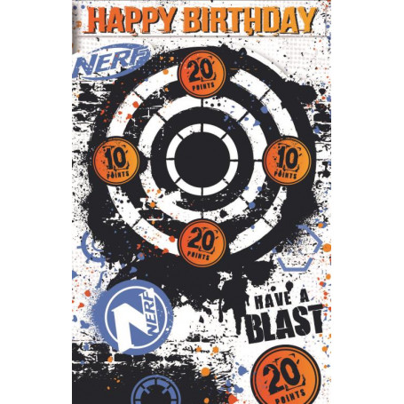 CARD - HASBRO NERF TARGET