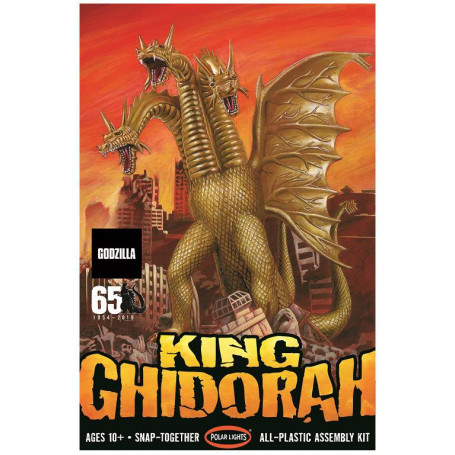 POLAR LIGHTS - 1:350 King Ghidorah Godzilla Plastic Kit