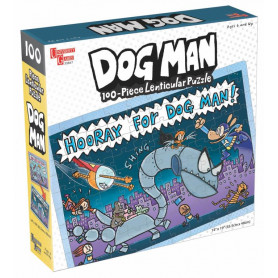 Dog Man Adventure Lenticular Puzzle