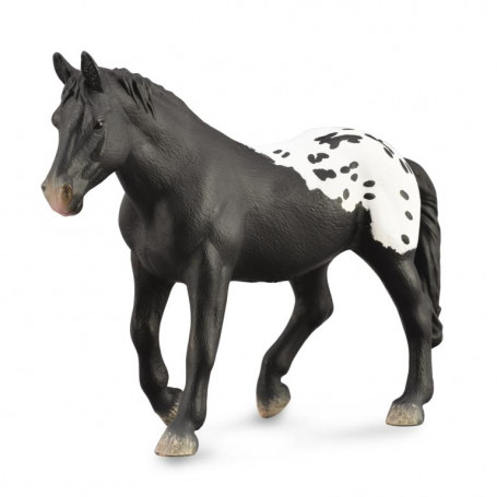 COLLECTA - SUGARBUSH DRAFT MARE - BLK BLKT W SPOTS (XL)