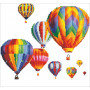 DIAMOND DOTZ DIAMOND ART - BALLOONS 47 x 37cn
