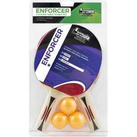 Enforcer 2 Player Table Tennis Set