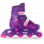 148 Adjustable Inline Skate PURPLE GLITTER  | SML j11-1