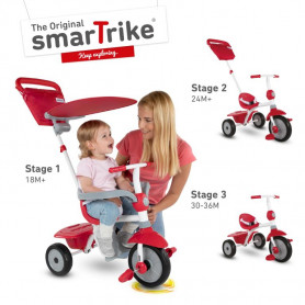 Zip Go 3in1 Trike Red